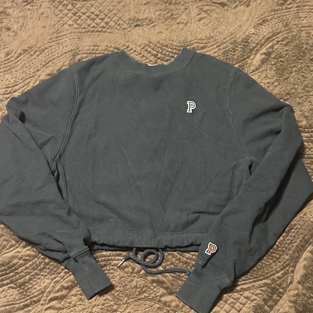 PINK- crop sweatshirt